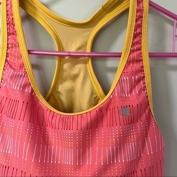 Champion SZ Large Sports Bra Orange Women - Picture 3 of 15